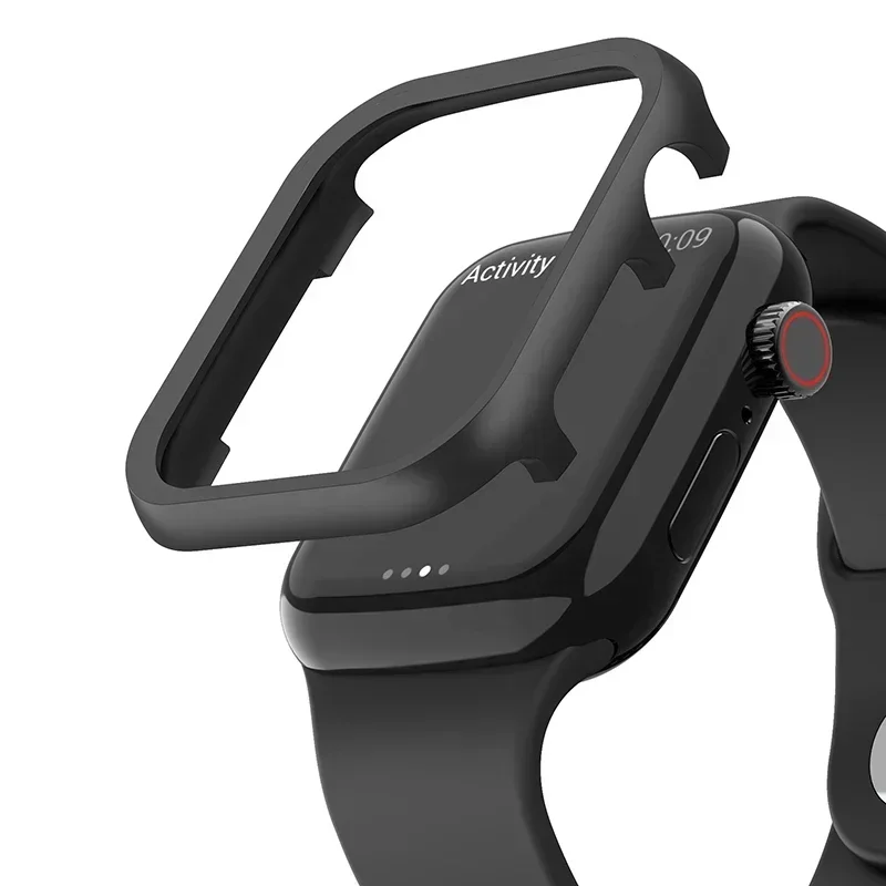 Metal Bumper Aluminum Frame Case - iWatch SE シリーズ 10 9 8
