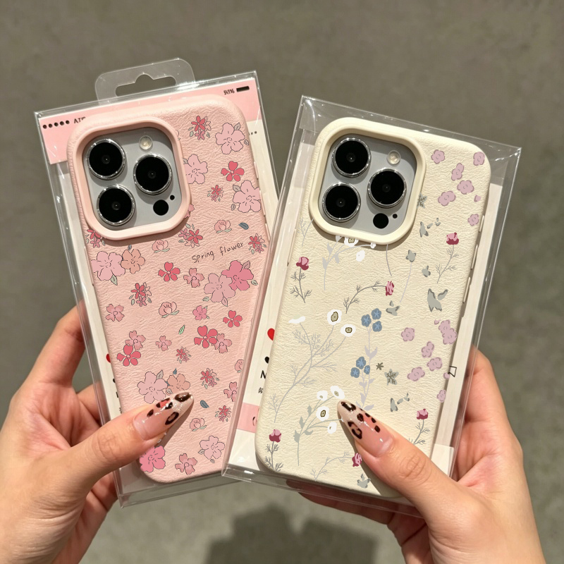 Vintage Floral Pattern Soft Case - ヴィンテージ花柄iPhoneケース iPhone 17 16 Pro Max