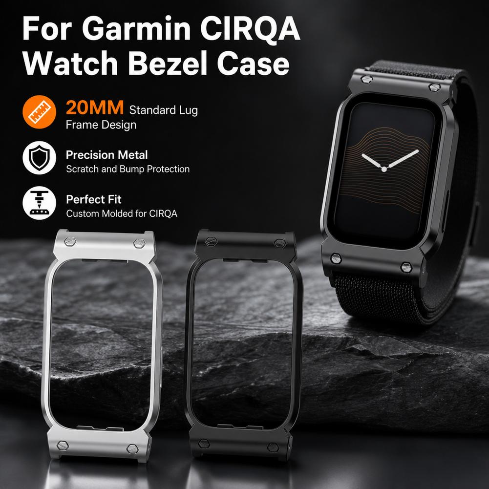 Garmin CIRQA用、高級アルミニウム合金製の保護フレ - Metal Bumper Aluminum Frame Case のレビューと価格