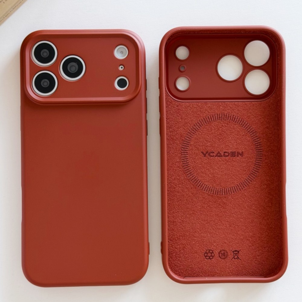 iPhone 18 17 Air 16 15 14 13 1 - Liquid Silicone Magnetic Phone Case のレビューと価格