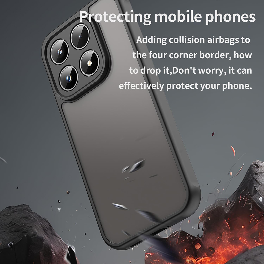 軍事グレードの頑丈な保護ケース Xiaomi 17 15 1 - Matte Hard Pc Back Case のレビューと価格