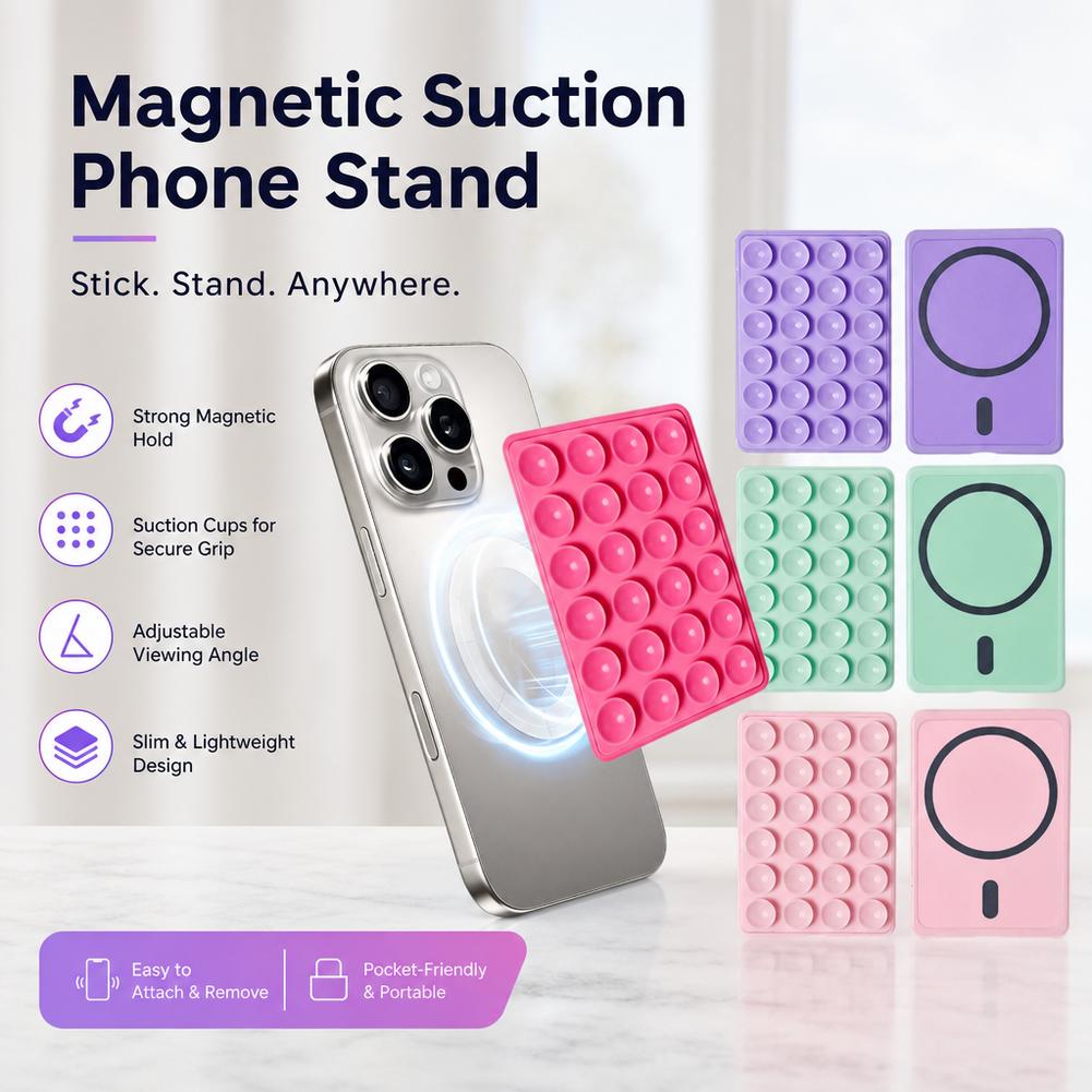 シリコン製、吸盤式スマートフォンホルダー。多機能吸盤マット、 - Phone Cases のレビューと価格