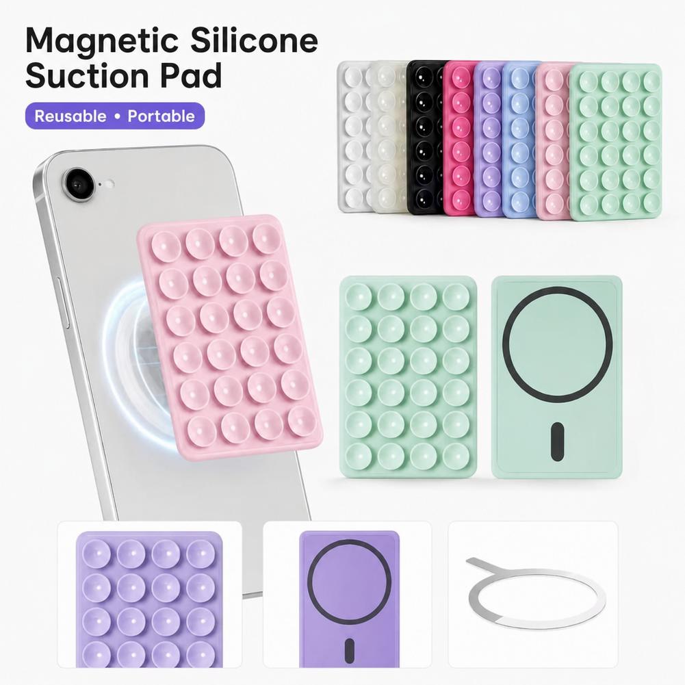 シリコン製、吸盤式スマートフォンホルダー。多機能吸盤マット、 - Phone Cases のレビューと価格